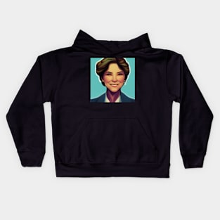 Laura Bush | Comics style Kids Hoodie